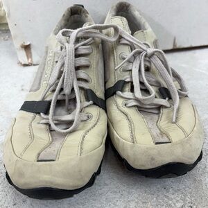 Vintage Y2K Diesel Men's leather Beige Casual Shoes size 9